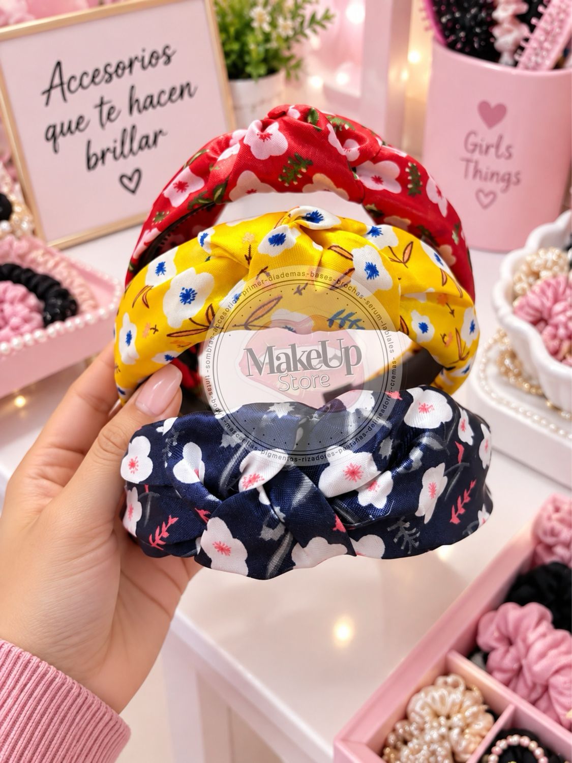 Docena Diadema estampados diferentes se envía el modelo al azahar