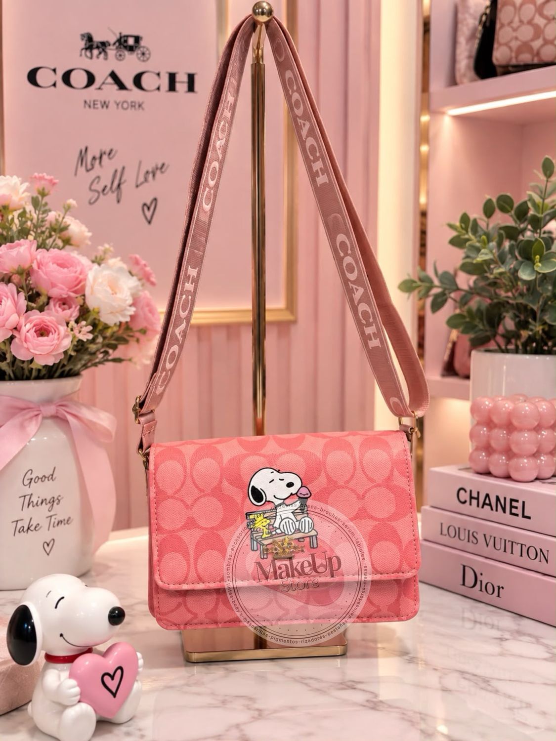 Bolsita Crossbody Snoopy y Personajes