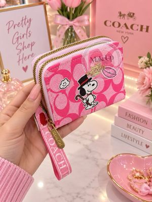 Cartera Snoopy Doble Cierre 1 Pieza