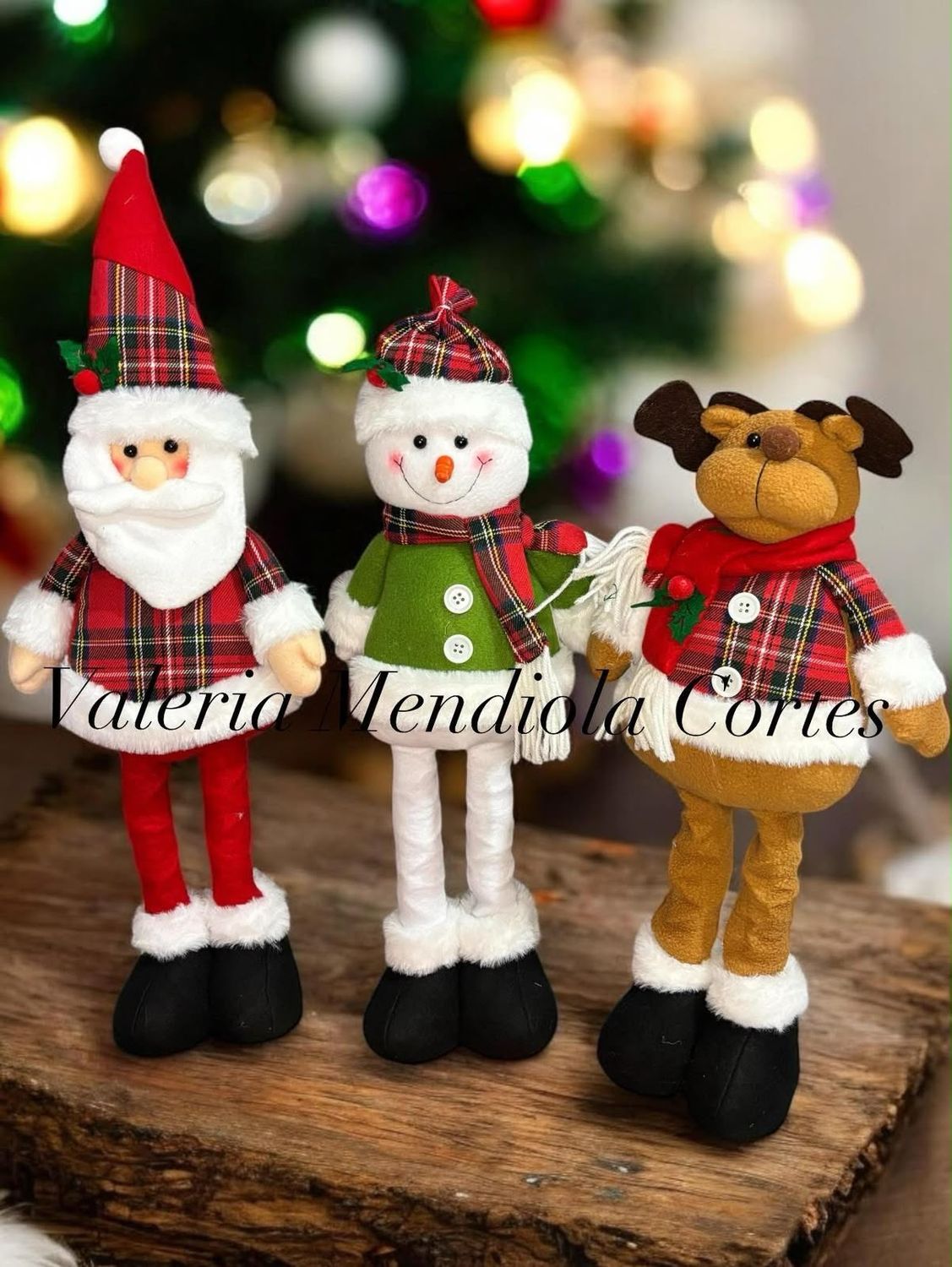 Muñeco Paton Navideño Rojo 3 modelos diferentes se envía surtido al azahar