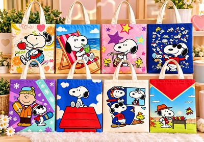 Tote Bag Snoopy 1 pieza el modelo se envía surtido al azahar