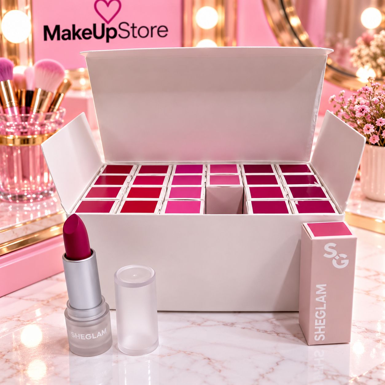 Lipstick SheGlam Setie de 6pz