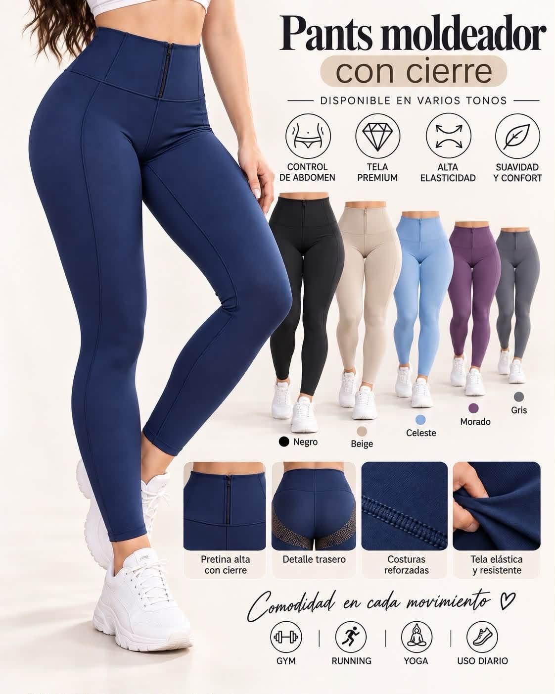 Leggin Faja y efecto levanta pompa talla y color se envía surtido