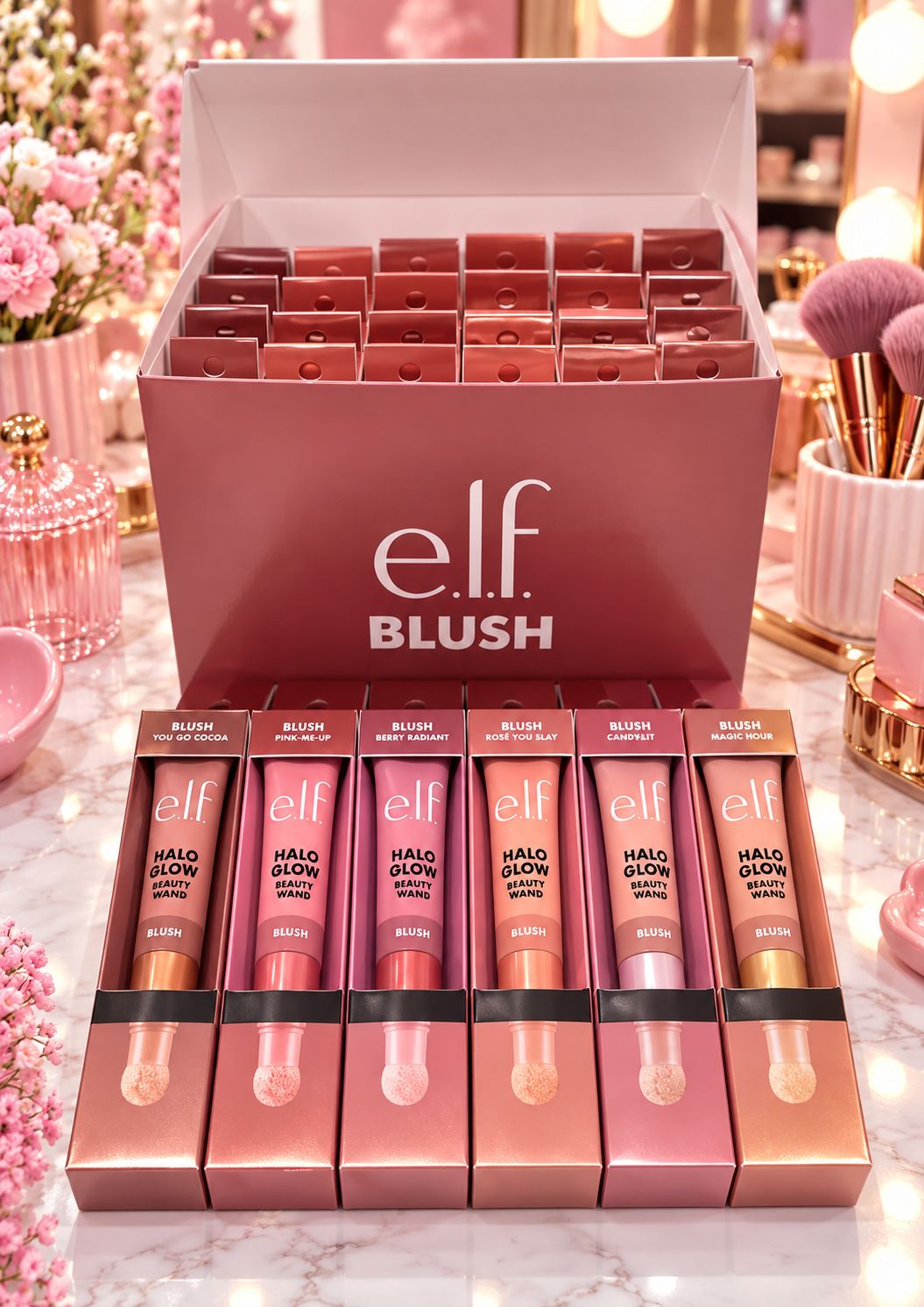 Blush elf Halo Glow serie de 6pz