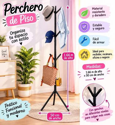 Perchero organizador 1 pieza