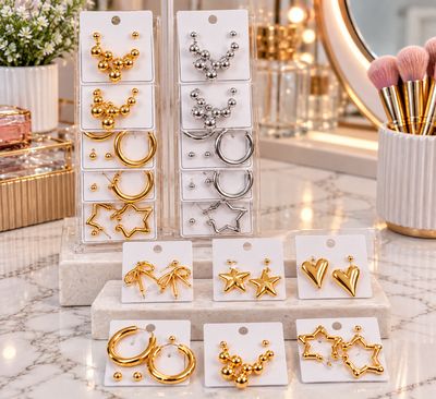 Docena aretes Surtido Diferentes Modelos