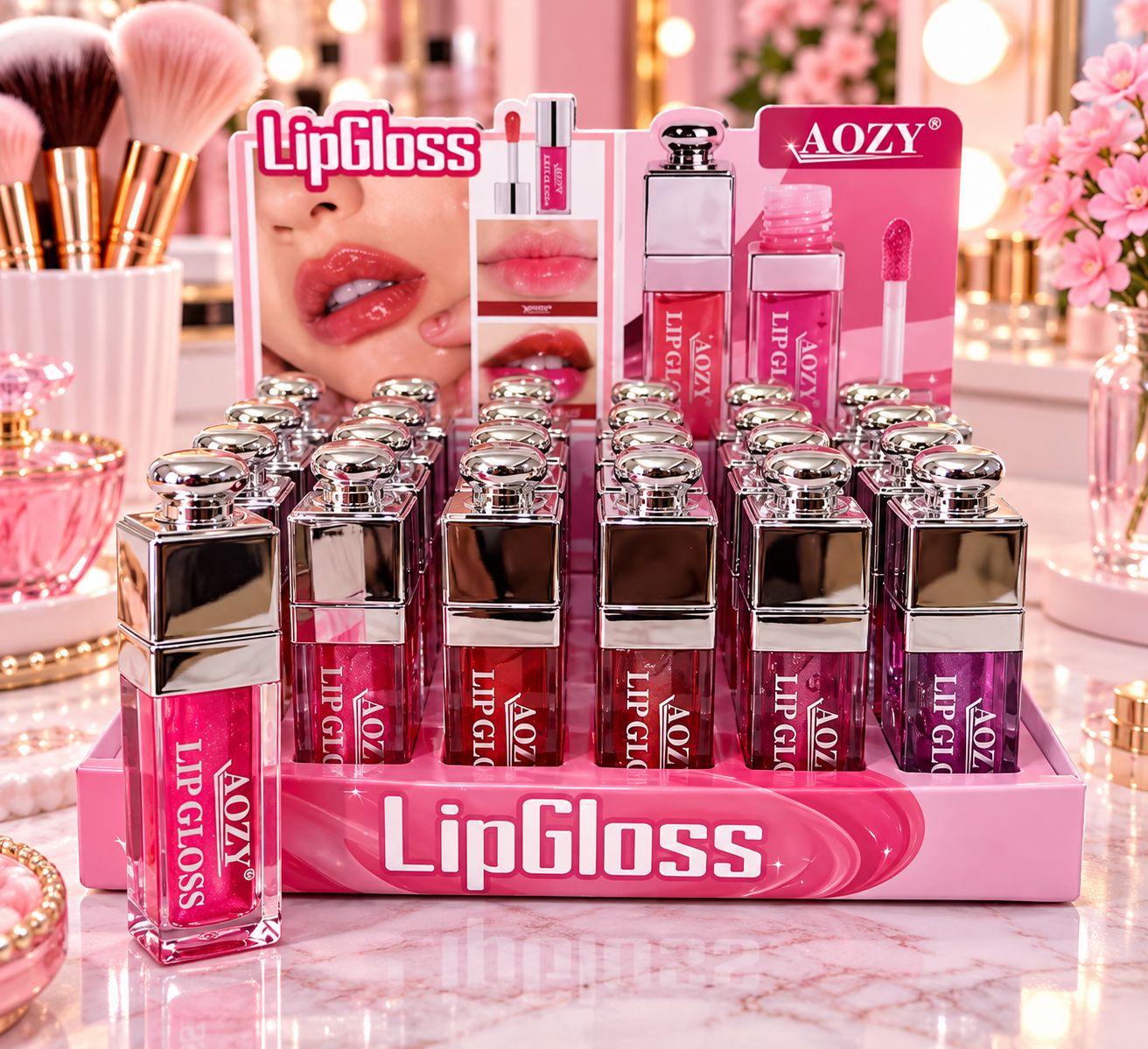 LipGloss Tipo Dior caja 24pz