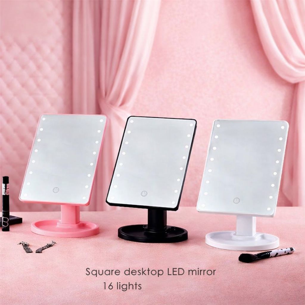 Espejo LED Touch con Iluminación para Maquillaje