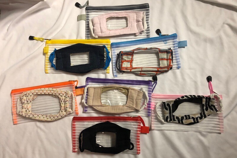 Clear Front Mask