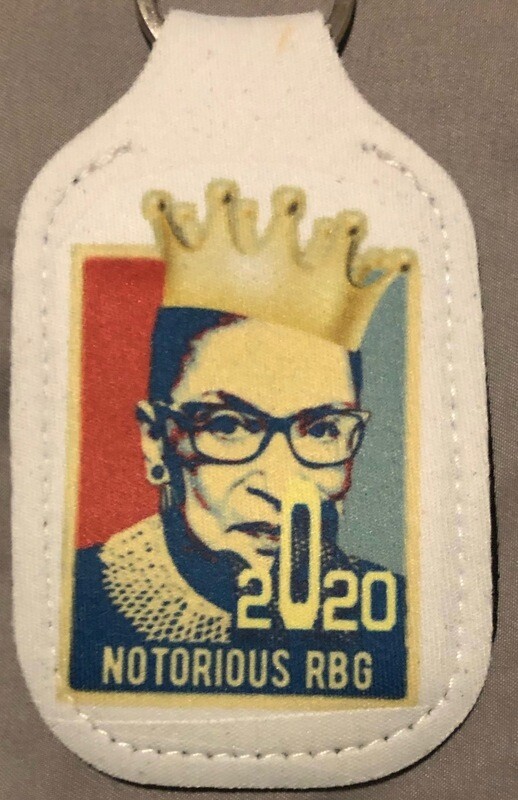 Notorious RBG 2020-Hand Sanitizer Keychain