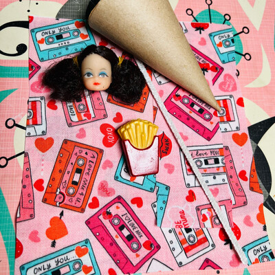 Cone Doll Kit Valentines Mix Tapes