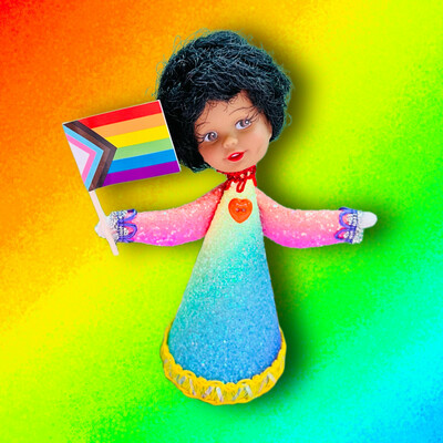 Pride Doll OOAK Cone Doll