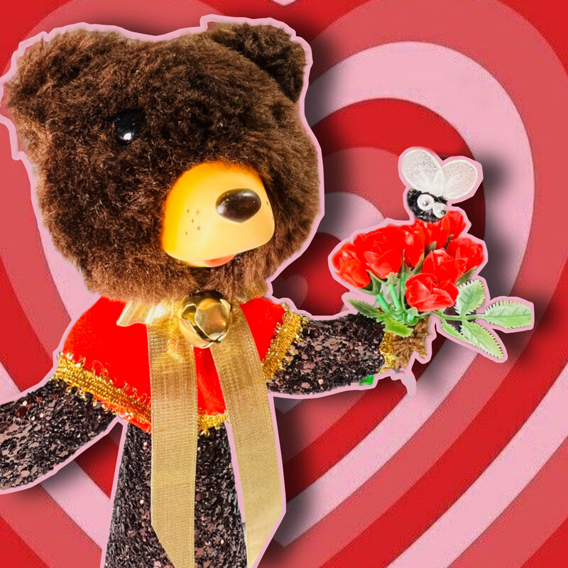 ‘Bee Mine’ Bear Art Doll