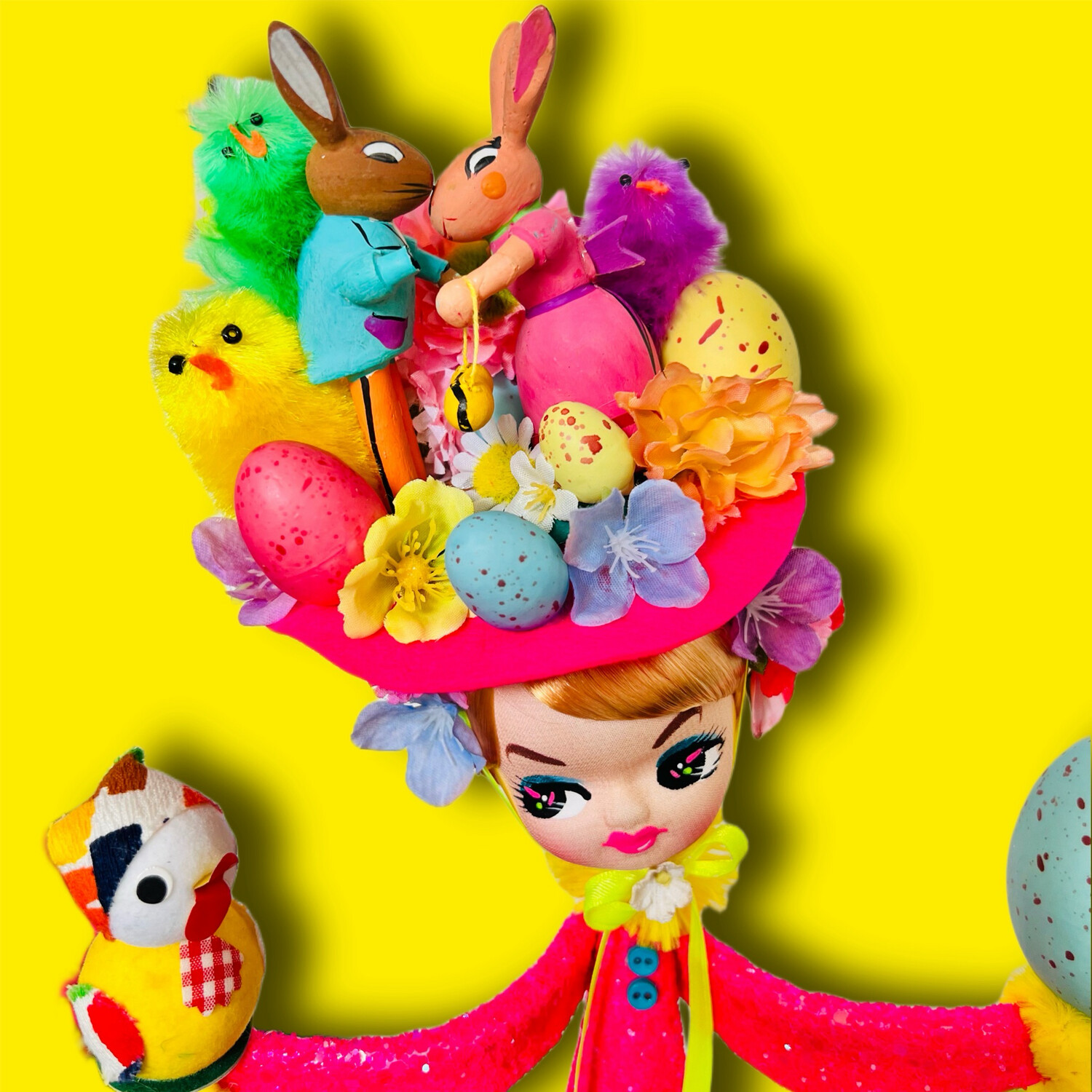 Easter Queen Art Doll
