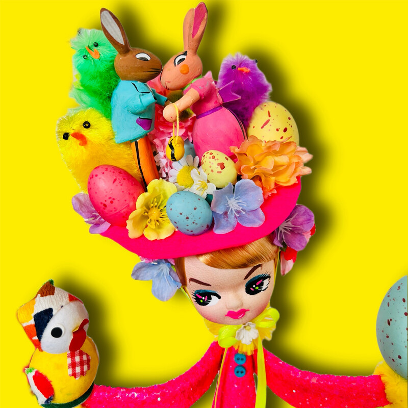 Easter Queen Art Doll
