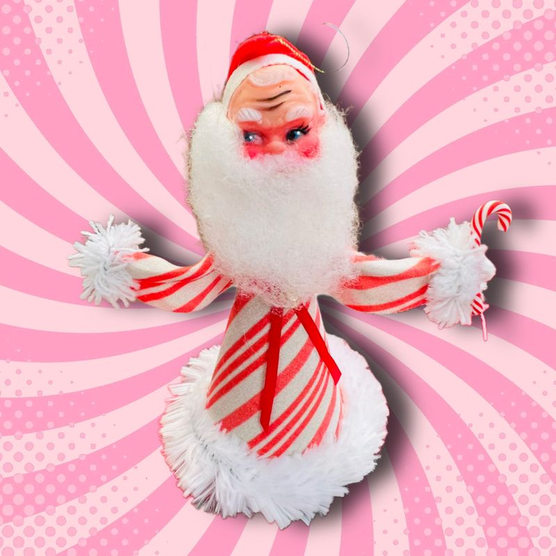 Mischievous Santa Art Doll