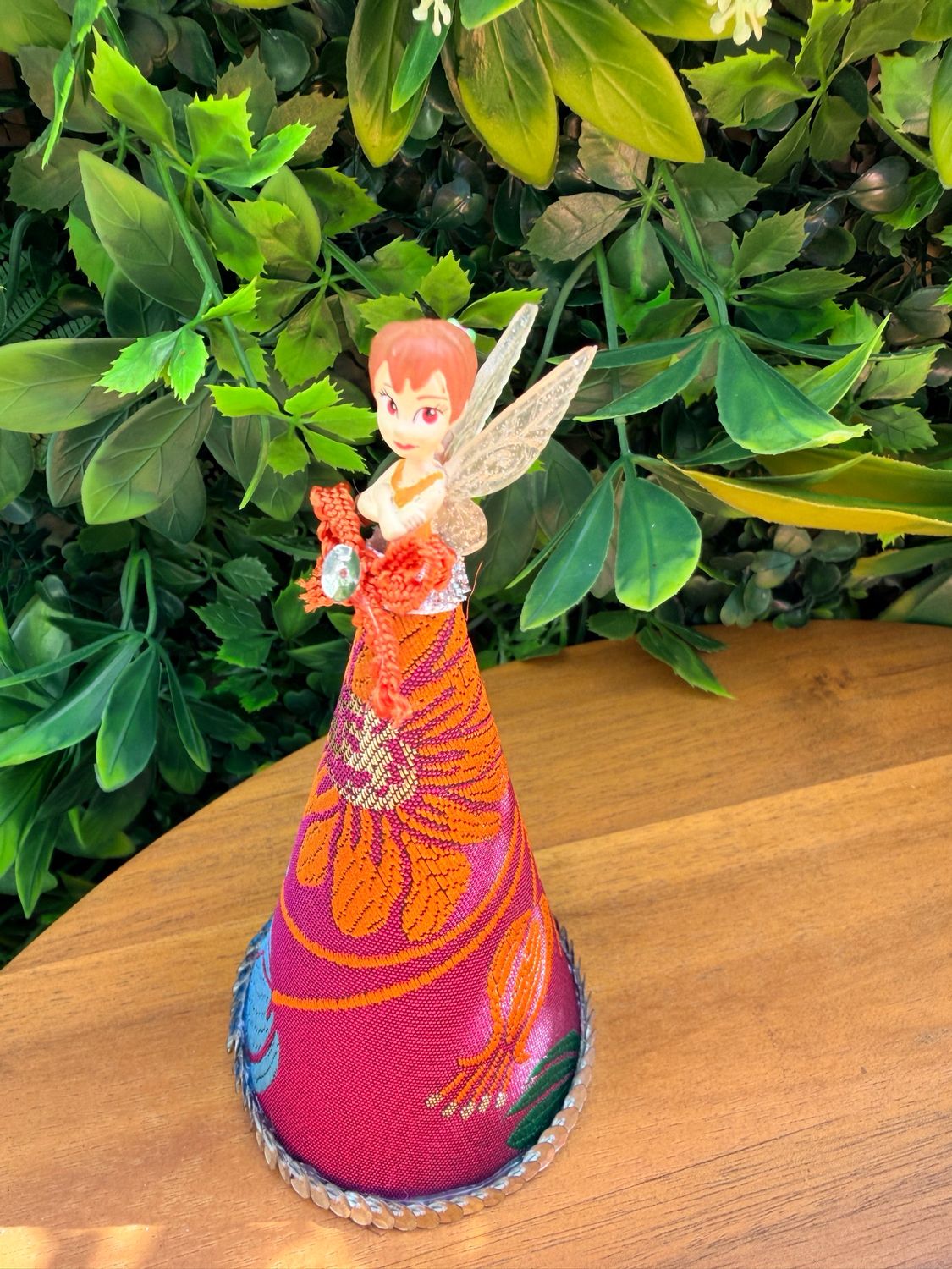 Pixie Hollow Fawn Art Doll featuring a Pez head