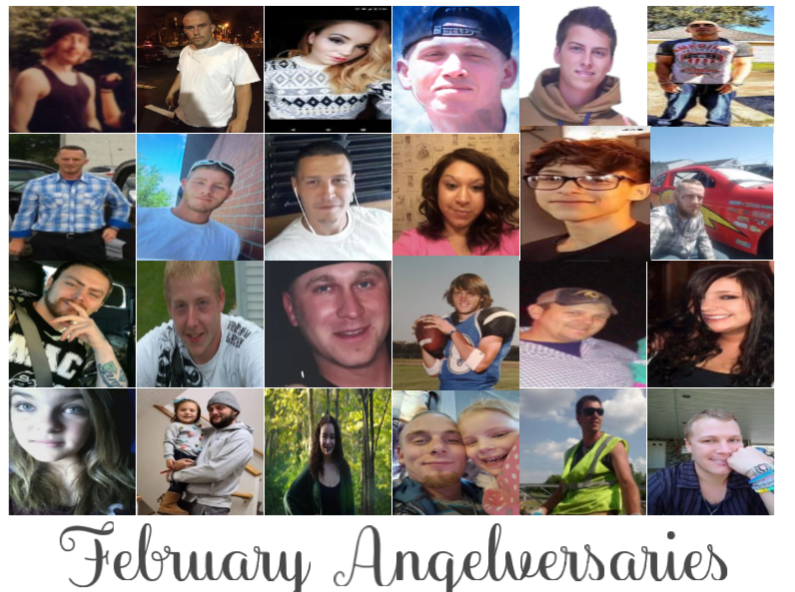Personalized Yearly Angelversary Calendar