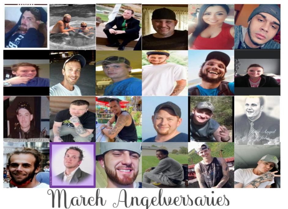 Personalized Yearly Angelversary Calendar
