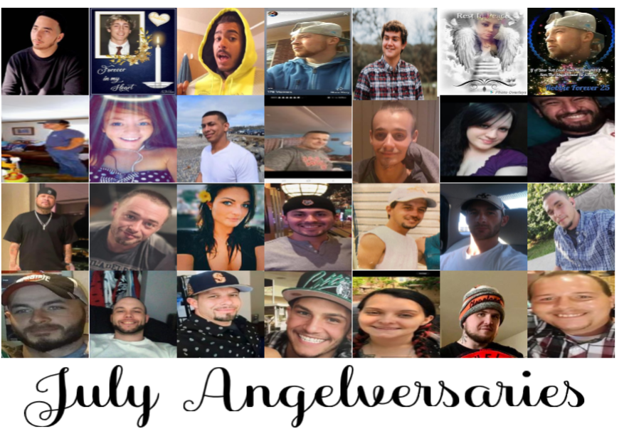 Personalized Yearly Angelversary Calendar