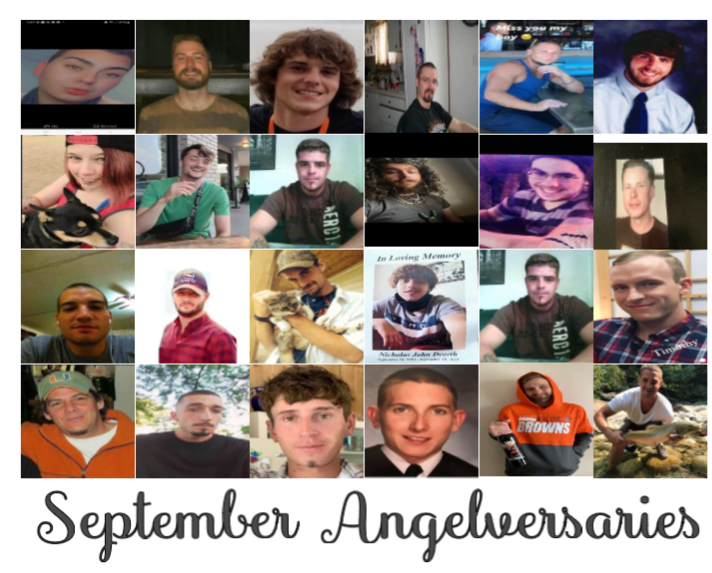Personalized Yearly Angelversary Calendar