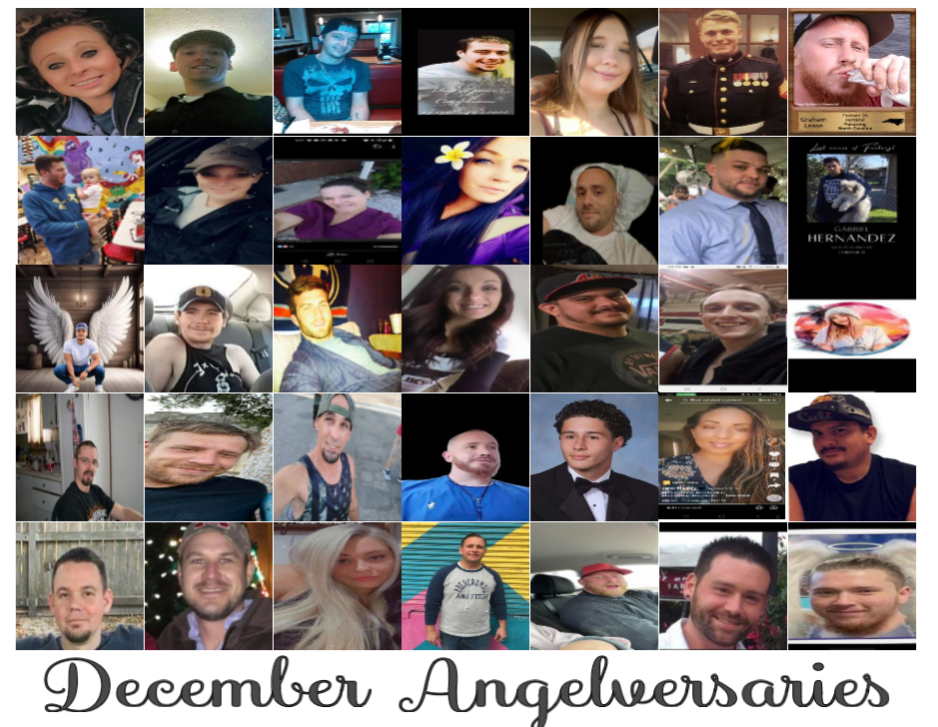 Personalized Yearly Angelversary Calendar