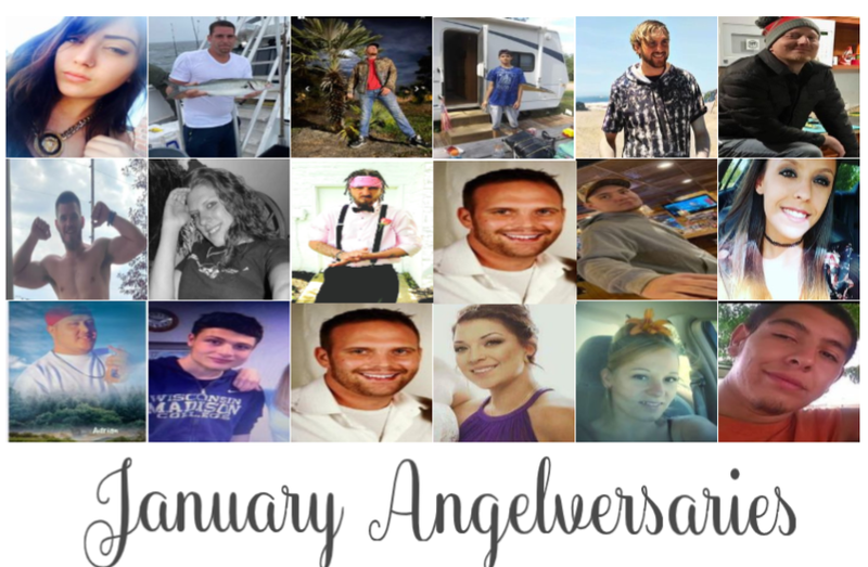 Personalized Yearly Angelversary Calendar