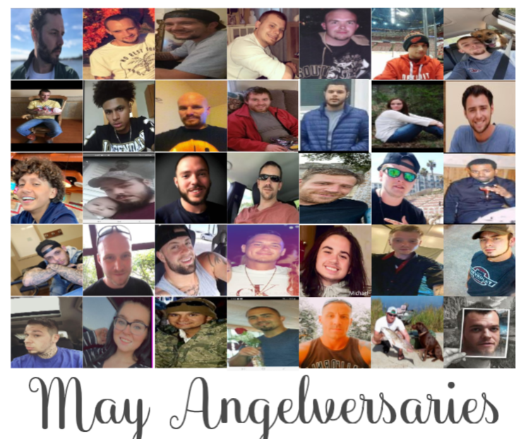 Personalized Yearly Angelversary Calendar