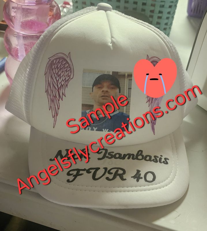 Personalized Ballcap white