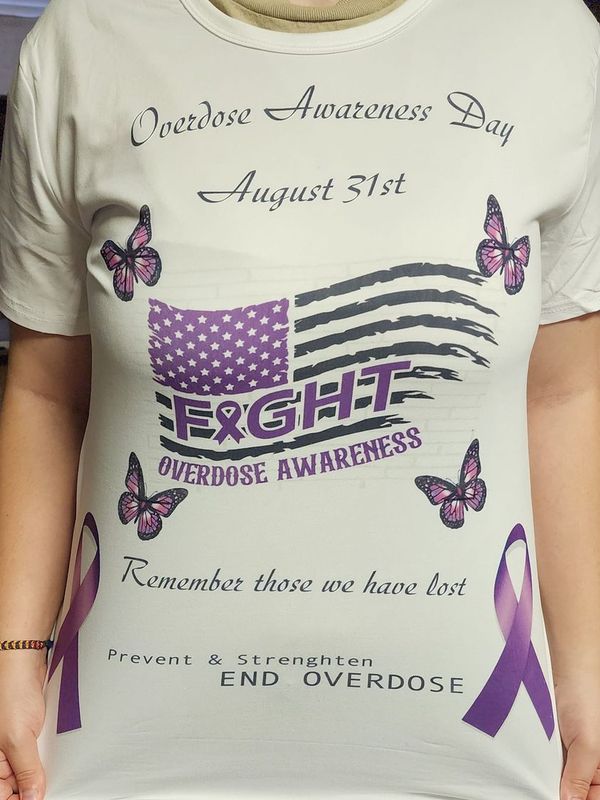 Overdose Awareness 2025 Tshirt