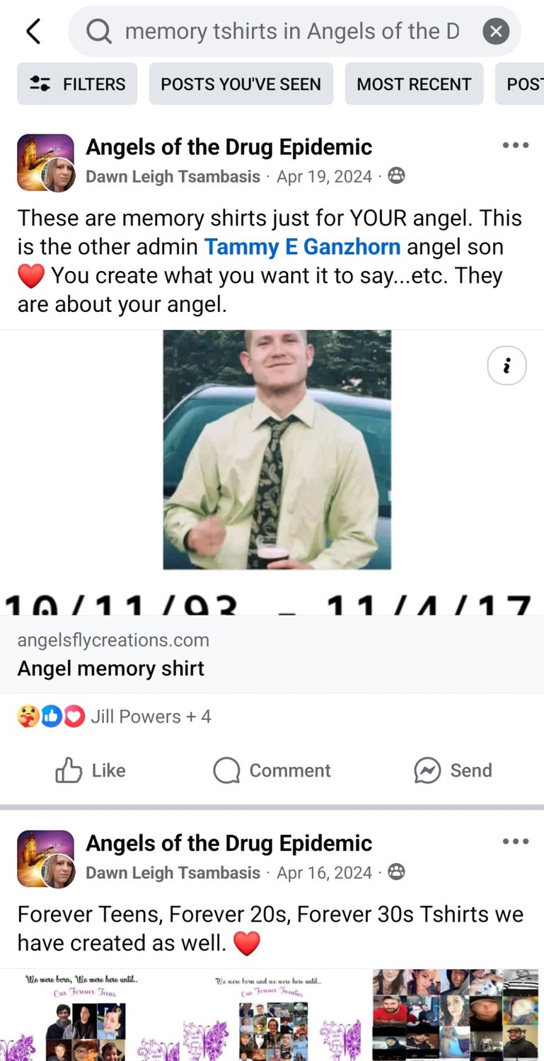 Personalized Memory Tshirt