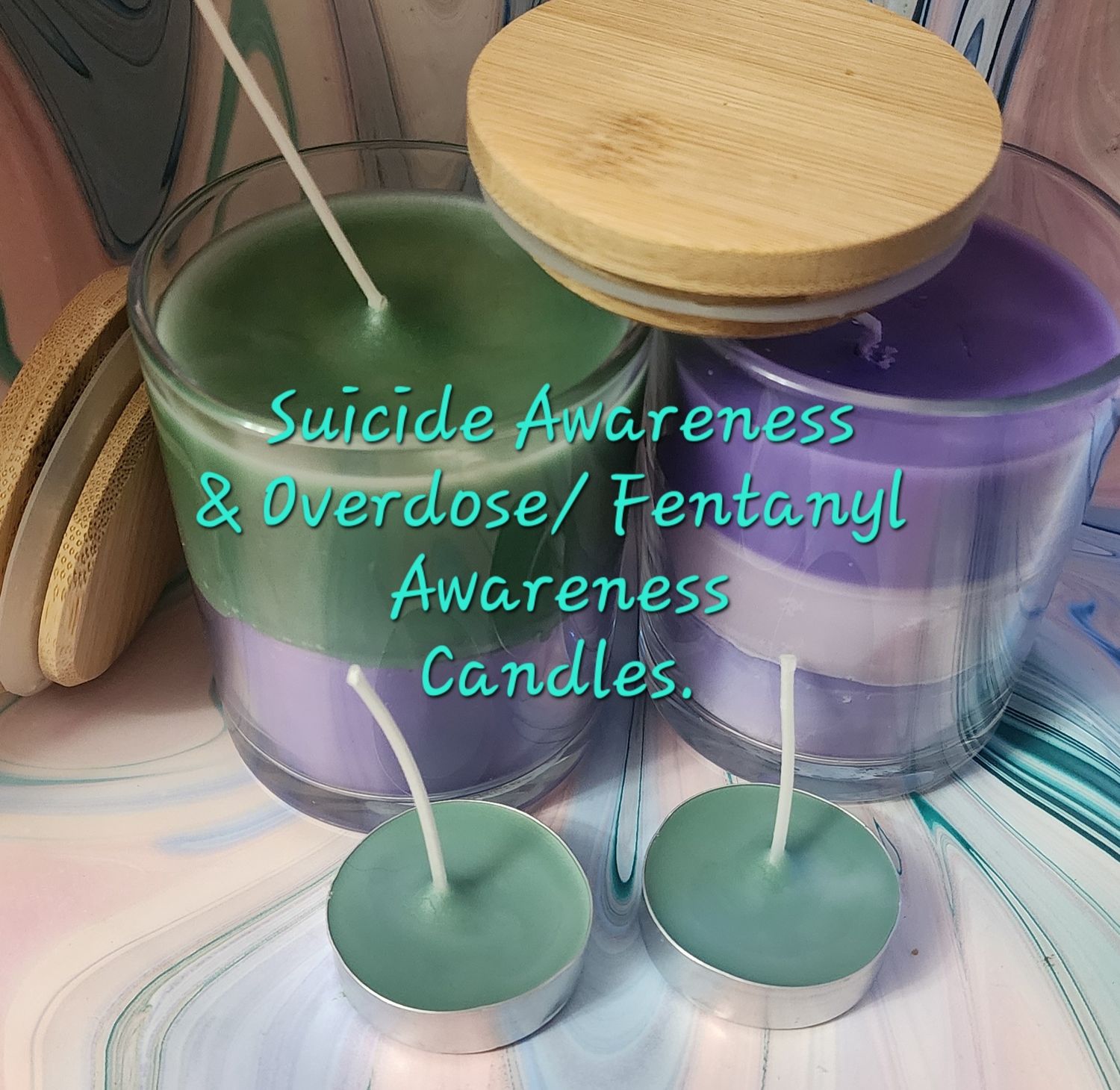 Suicide Awareness/Loss Candles