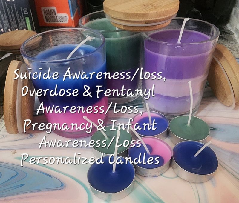 Suicide Awareness/Loss Candles Suicide Awareness/Loss Candles