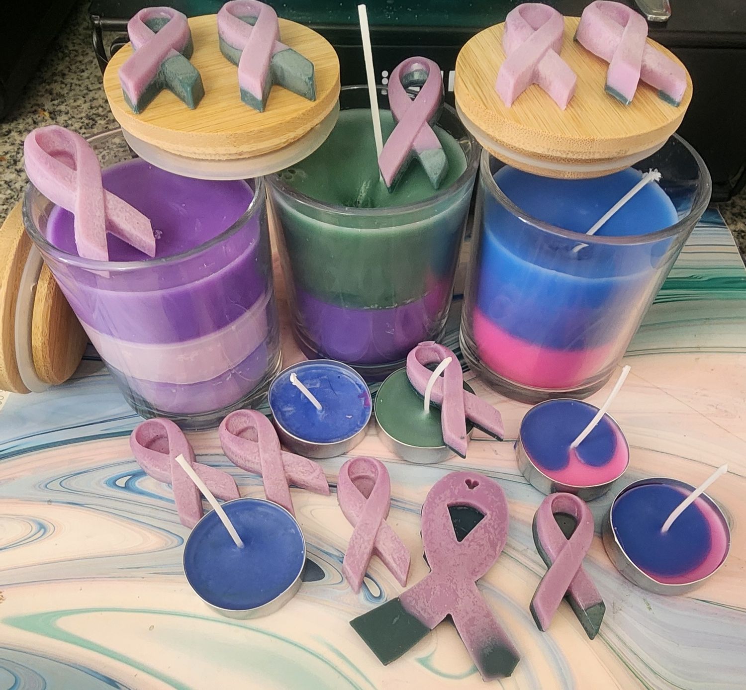Suicide Awareness/Loss Candles