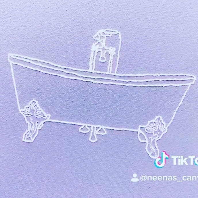 Bathtub Canvas