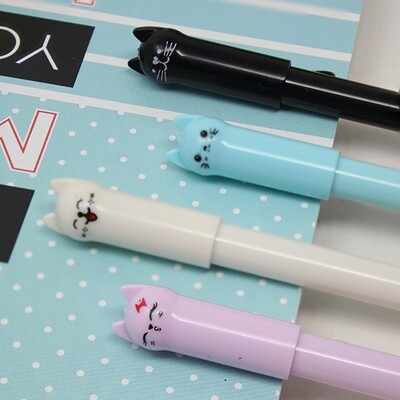SET DE PLUMAS FLEMISH 4 PZ - TINTA NEGRA