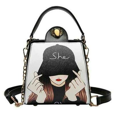 BOLSA TEENAGER - BLANCO