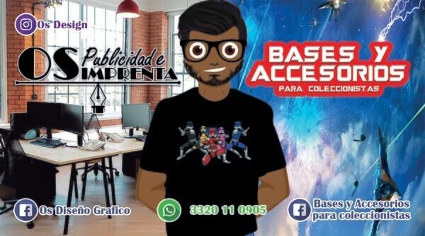 bases y accesorios para coleccionistas