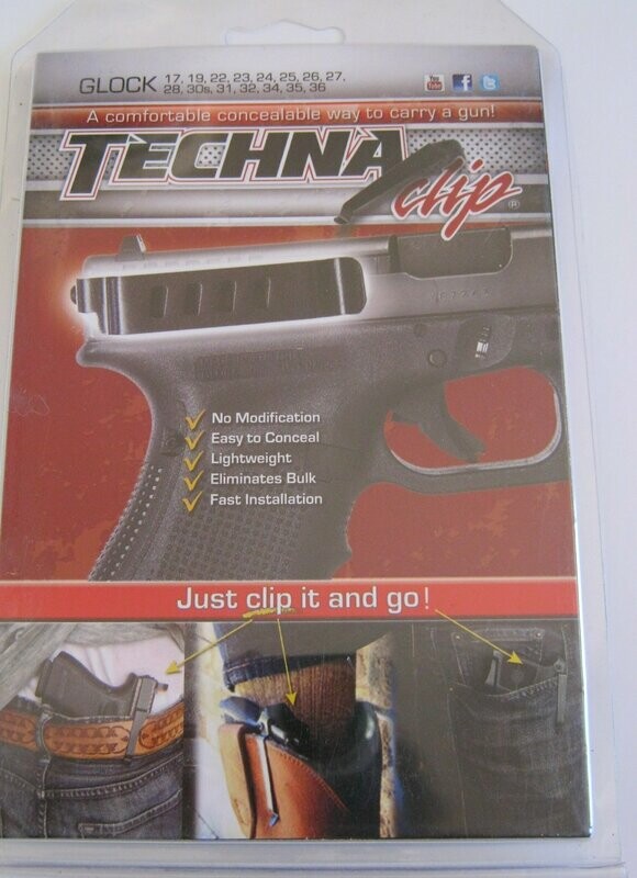 Conceal Carry gun belt-clip (Ambidextrous)