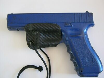 Glock trigger guard holster system