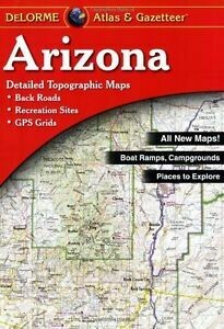 Topographic map DeLorme's Atlas & Gazetteer
