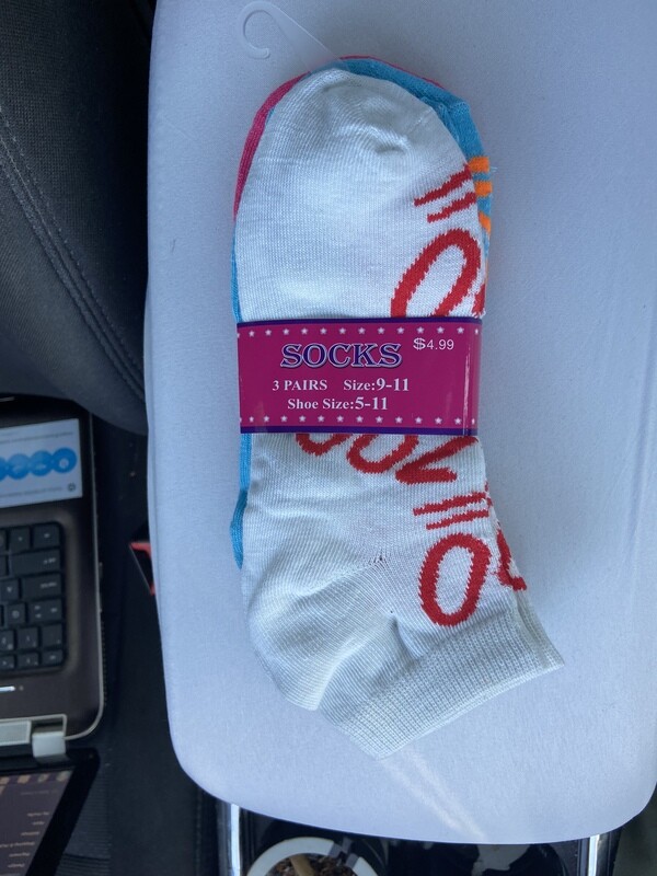 hunnid plus mo&#39; 3 pack socks