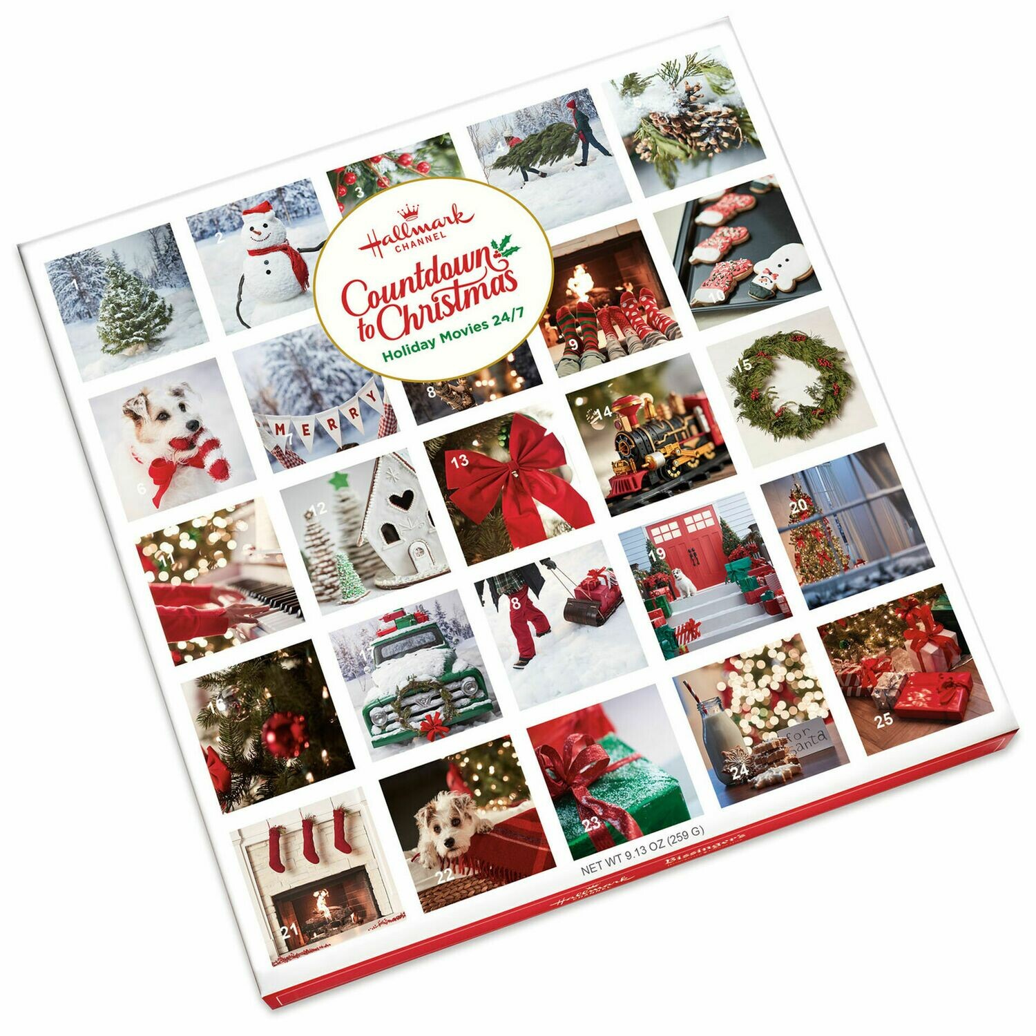 Hallmark Channel Bissinger's Chocolates Advent Calender Home Down
