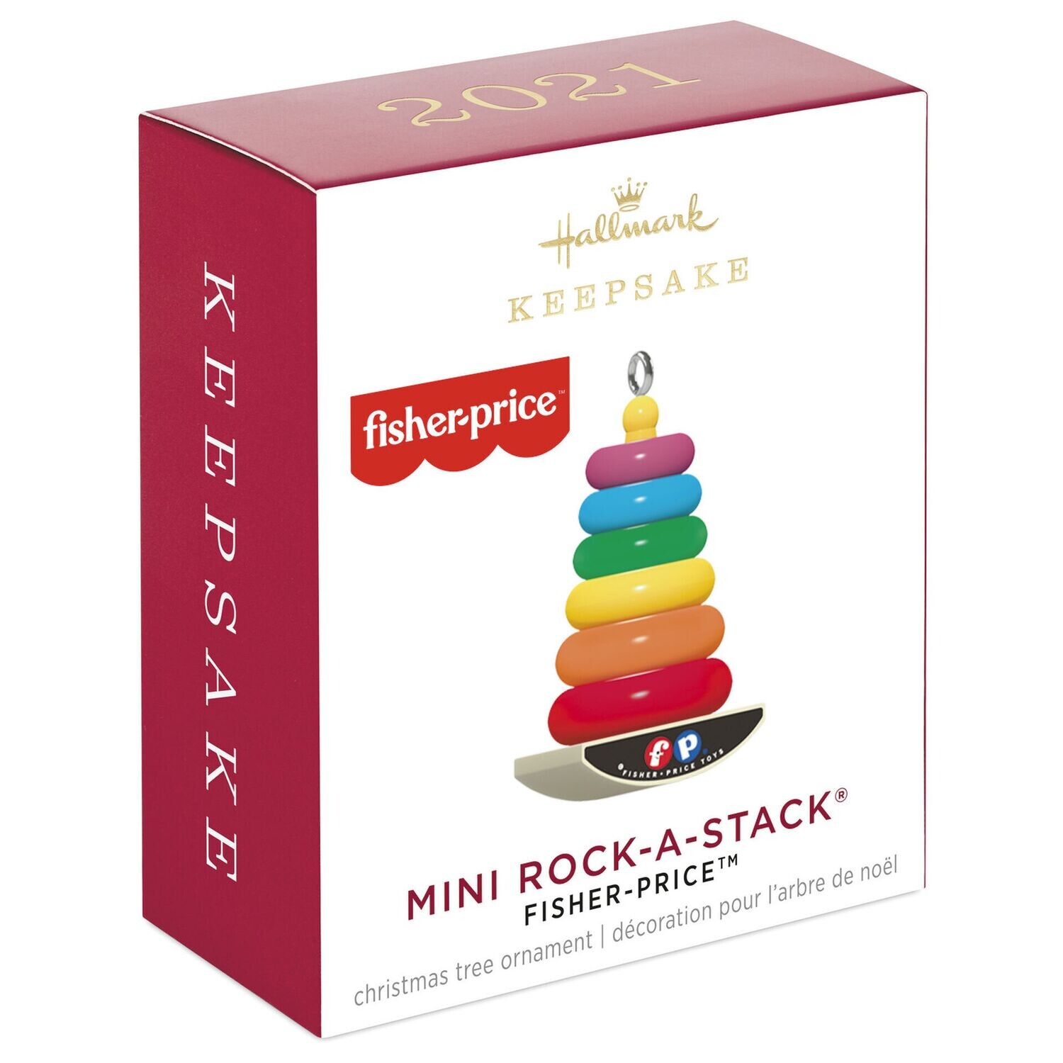 Hallmark Keepsake Ornament 2021 Mini FisherPrice™ RockaStack