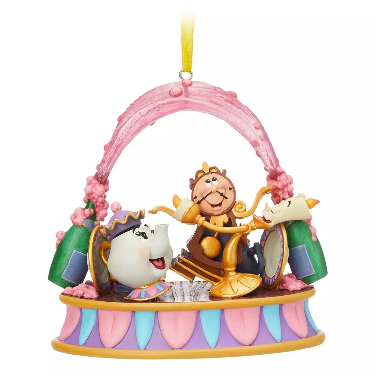 Disney Sketchbook Ornament Be Our Guest Singing Living Magic Home