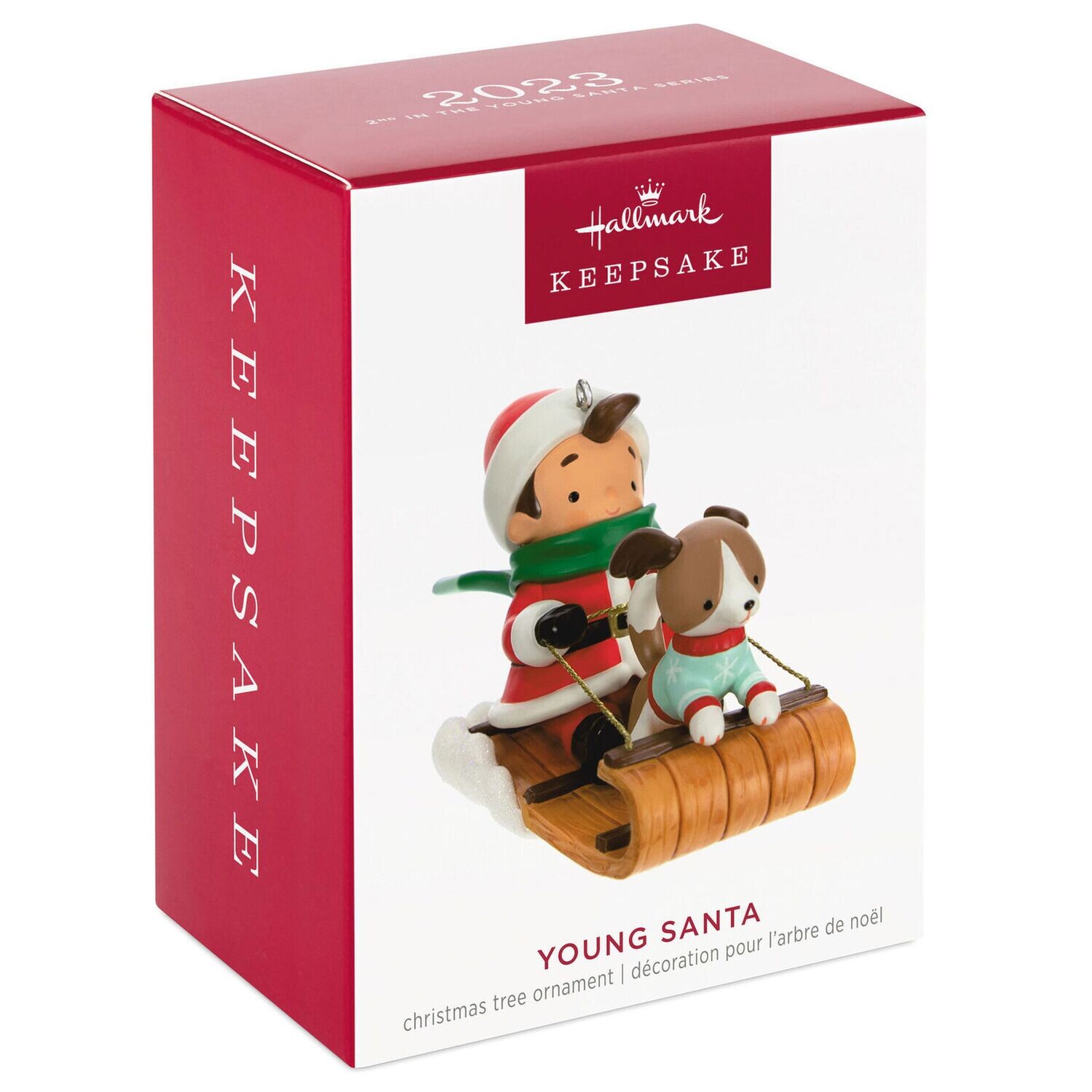 Hallmark Keepsake Ornament 2023 Young Santa Ornament Home Down