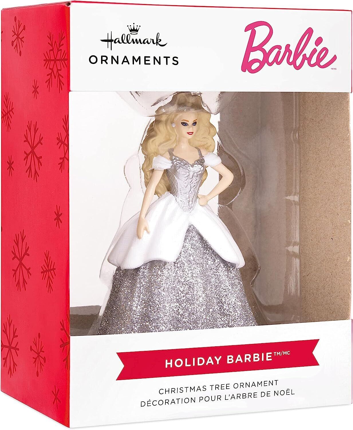 Hallmark Mattel Holiday Barbie Christmas Ornament - US Exclusive - Home - Down Cherry Tree Lane