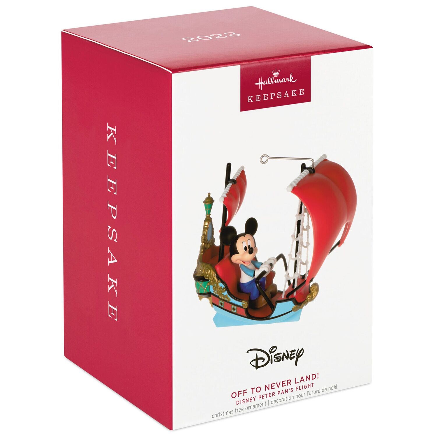 Hallmark Keepsake Ornament 2023 Disney Peter Pan's Flight Off to