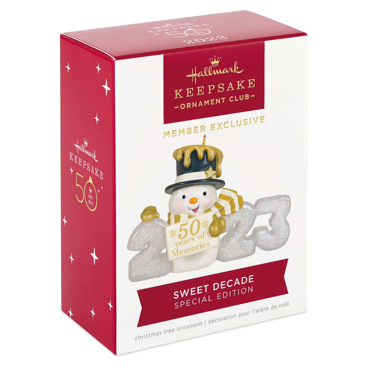 Hallmark Keepsake Ornament 2023 Sweet Decade 2023 Special Edition