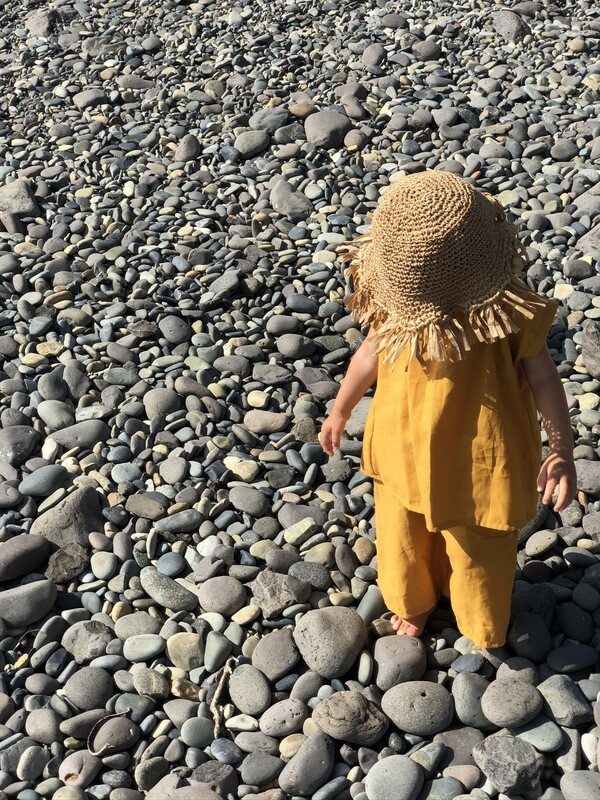 Linen Mustard Set